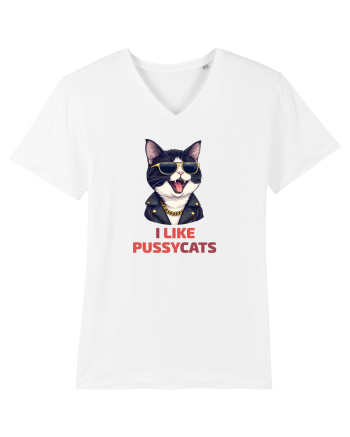 MOTAN -  I LIKE PUSSY CATS 2 White