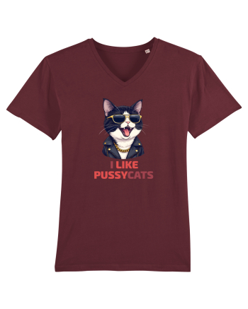 MOTAN -  I LIKE PUSSY CATS 2 Burgundy