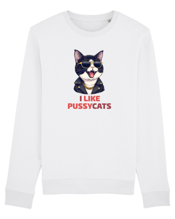 MOTAN -  I LIKE PUSSY CATS 2 White