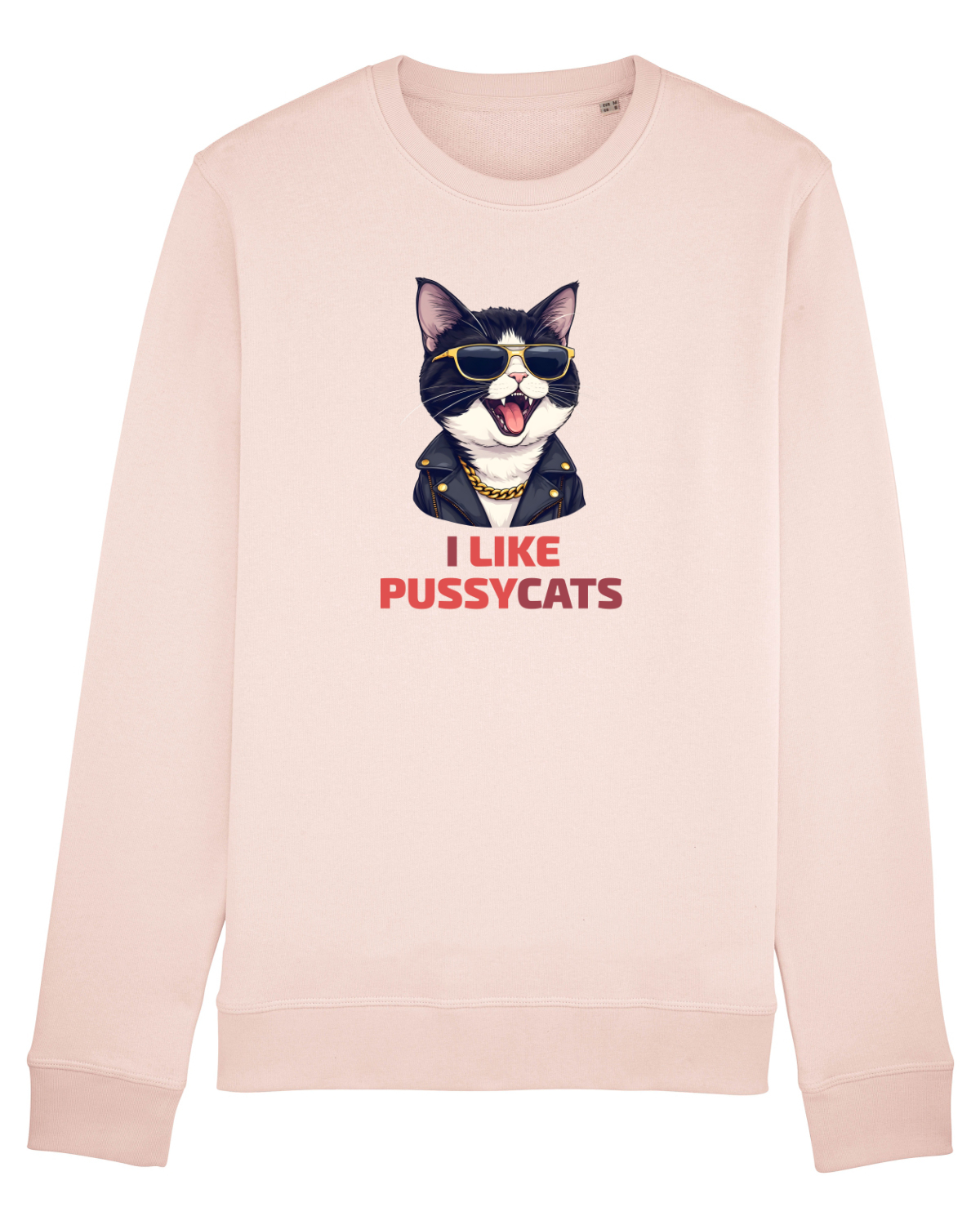 Bluză mânecă lungă Unisex Rise Candy Pink