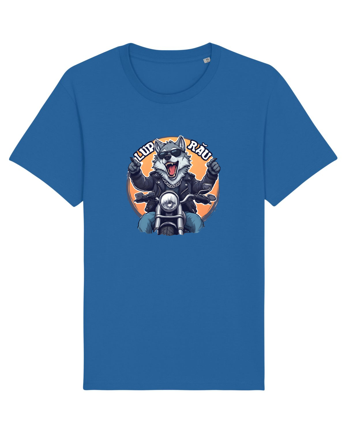 Tricou mânecă scurtă Unisex Rocker Royal Blue