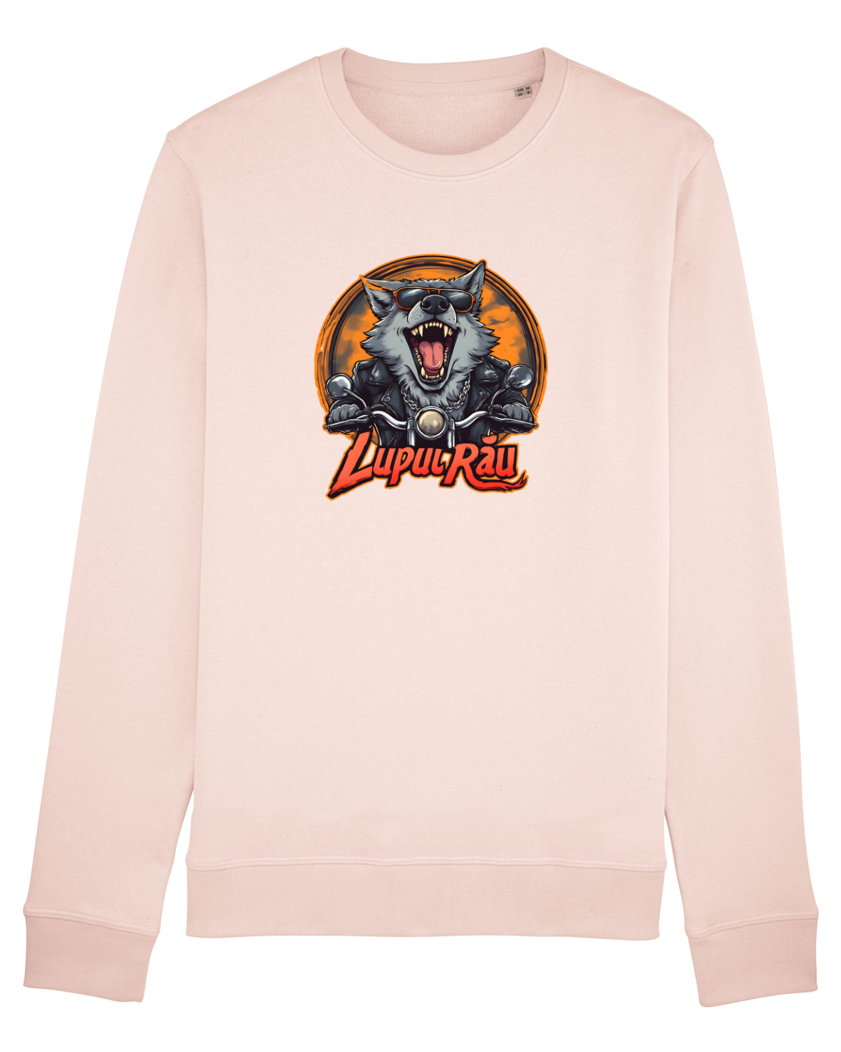 Bluză mânecă lungă Unisex Rise Candy Pink