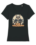 JAMES BOND - BOND VAGABOND - MOTAN Tricou mânecă scurtă guler larg fitted Damă Expresser