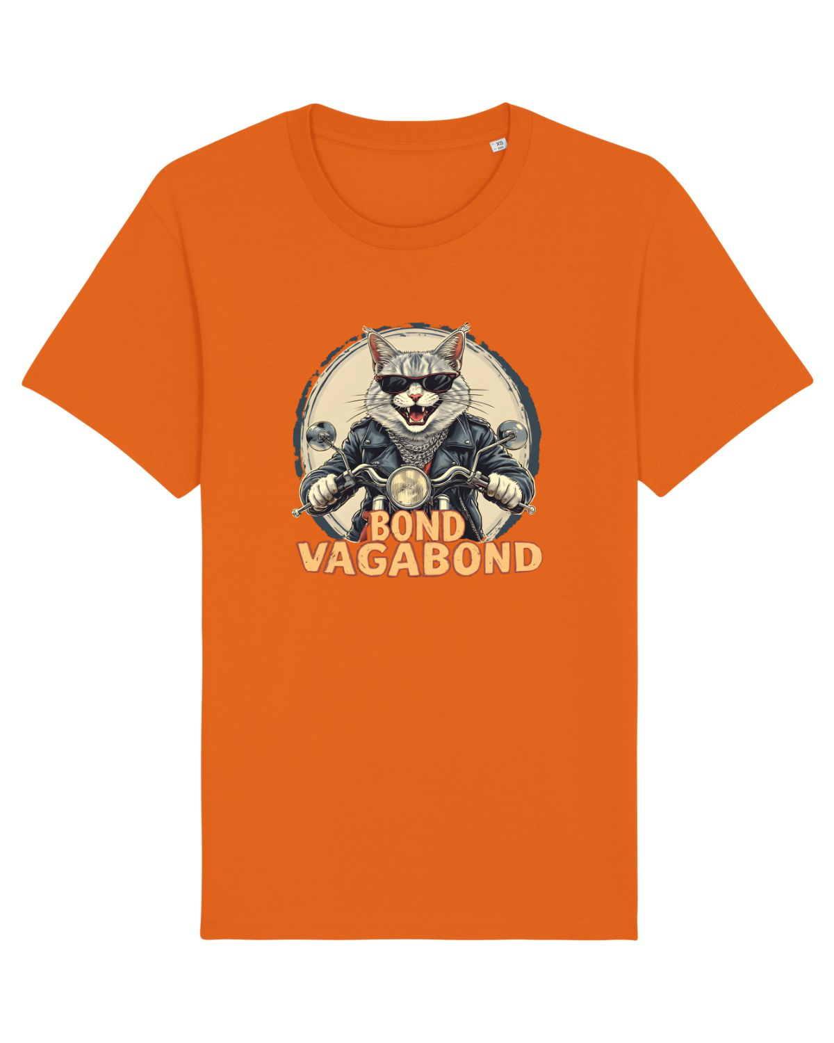 Tricou mânecă scurtă Unisex Rocker Bright Orange