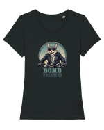 JAMES BOND - BOND VAGABOND - MOTAN 2 Tricou mânecă scurtă guler larg fitted Damă Expresser