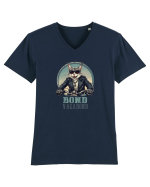 JAMES BOND - BOND VAGABOND - MOTAN 2 Tricou mânecă scurtă guler V Bărbat Presenter