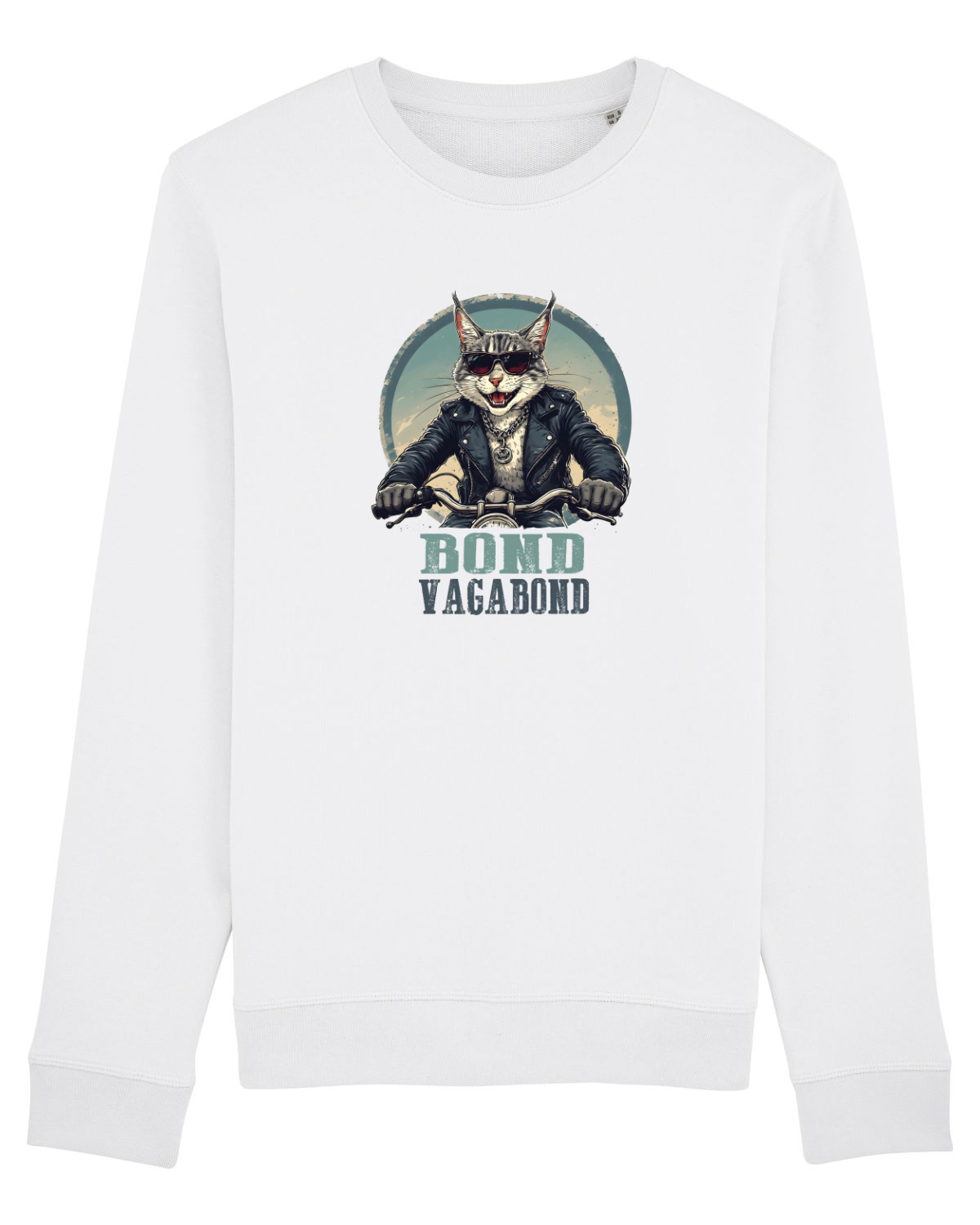 Bluză mânecă lungă Unisex Rise White