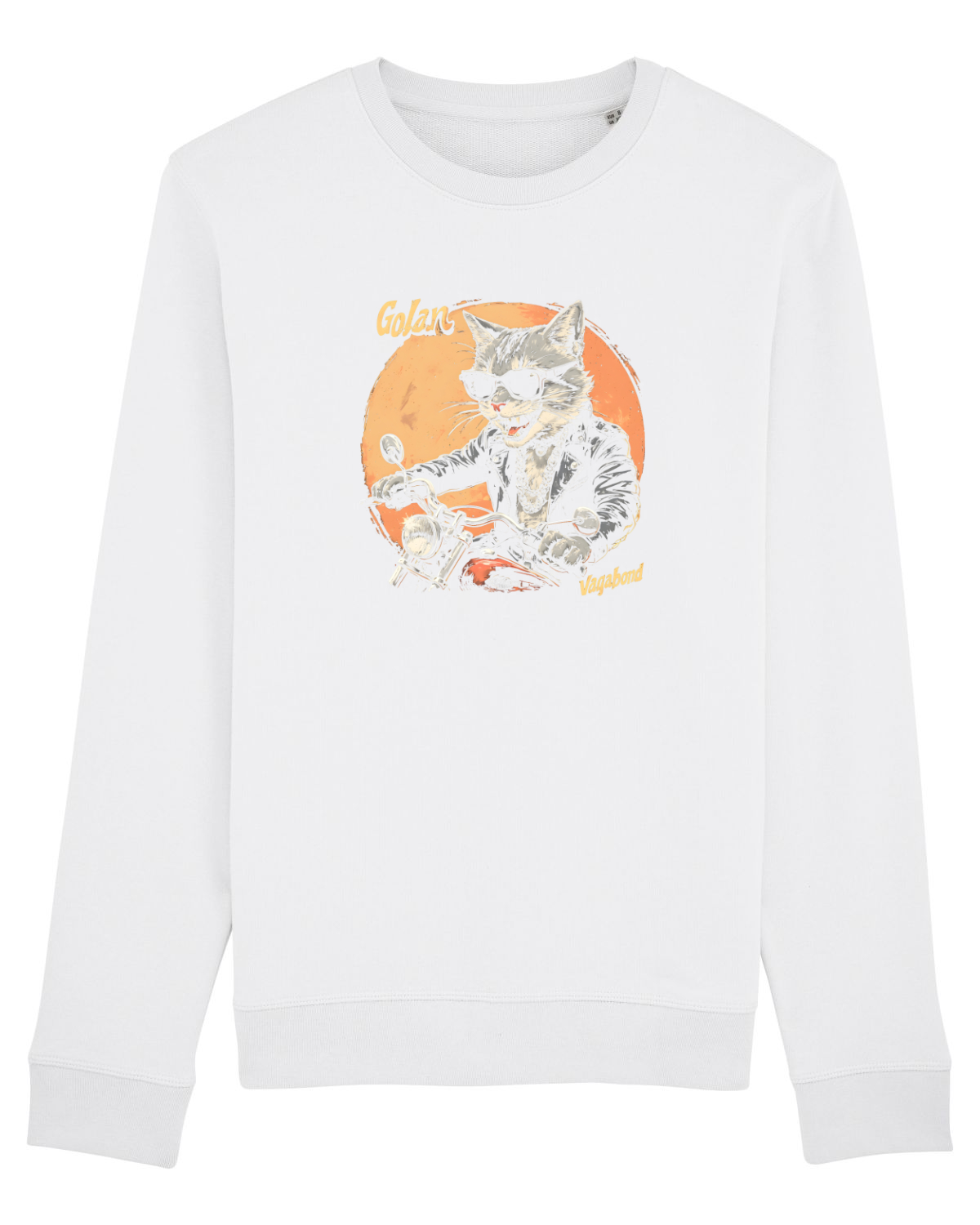 Bluză mânecă lungă Unisex Rise White