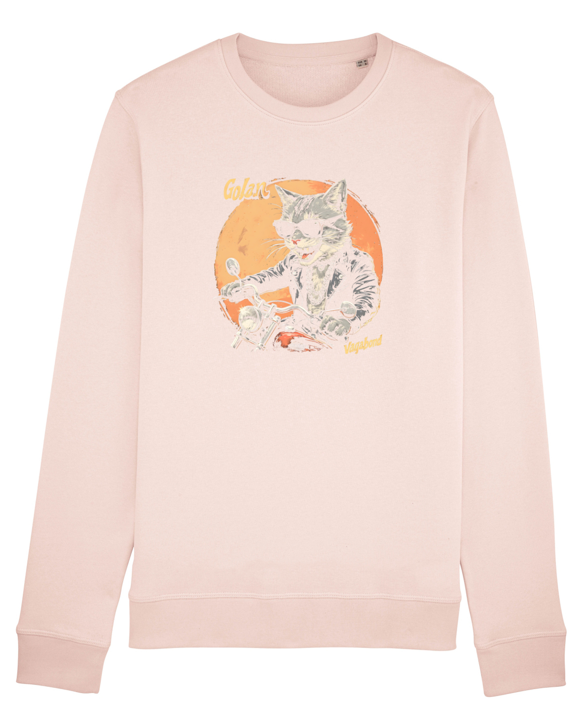 Bluză mânecă lungă Unisex Rise Candy Pink
