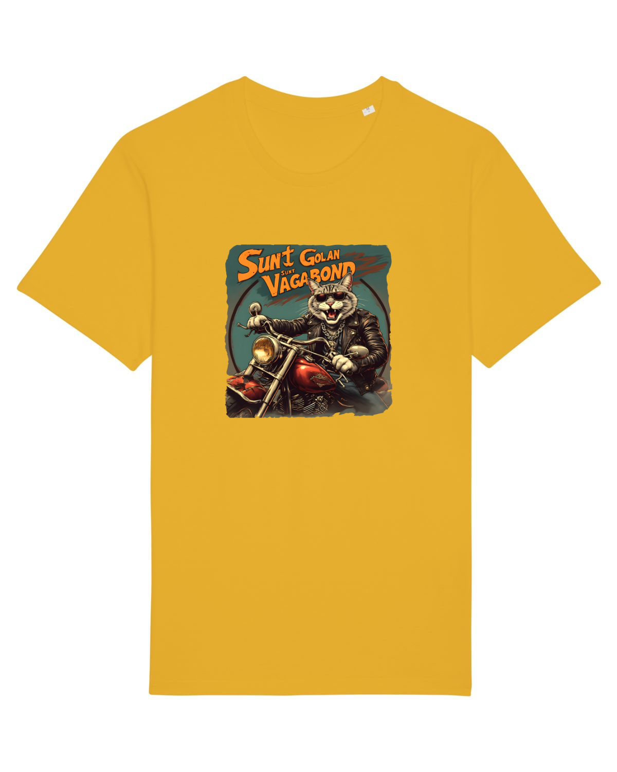 Tricou mânecă scurtă Unisex Rocker Spectra Yellow