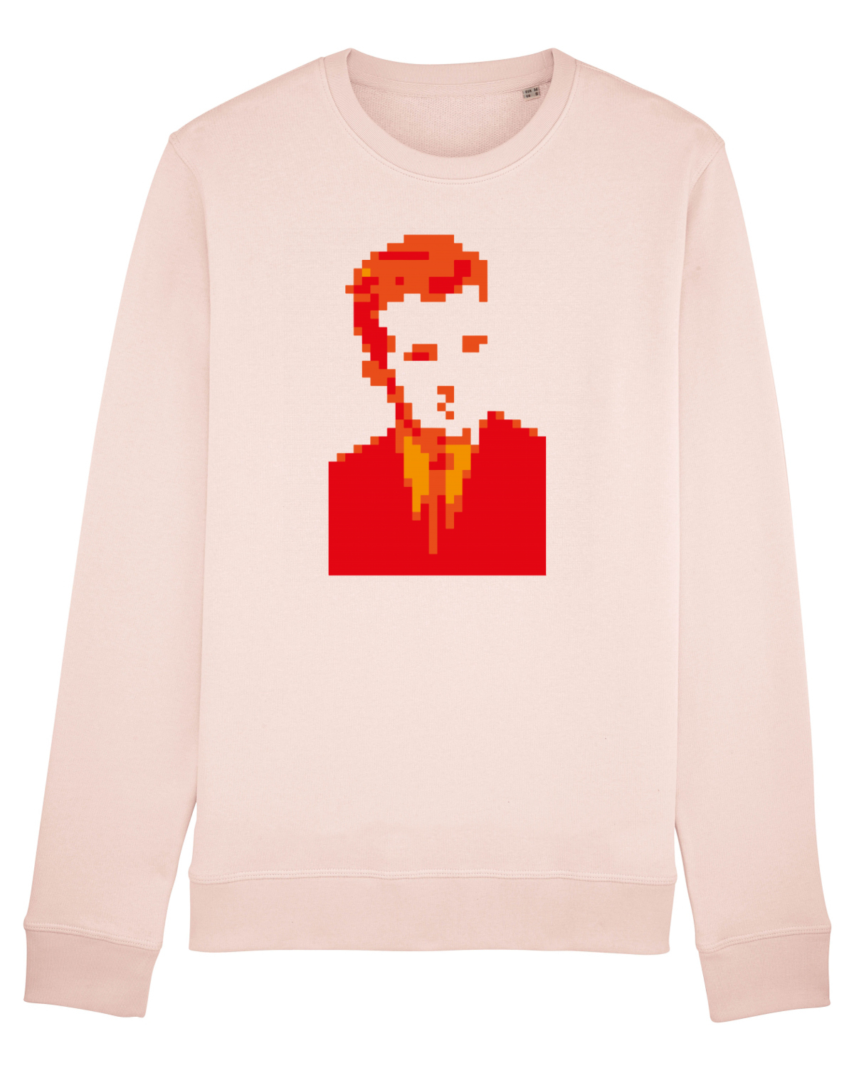 Bluză mânecă lungă Unisex Rise Candy Pink