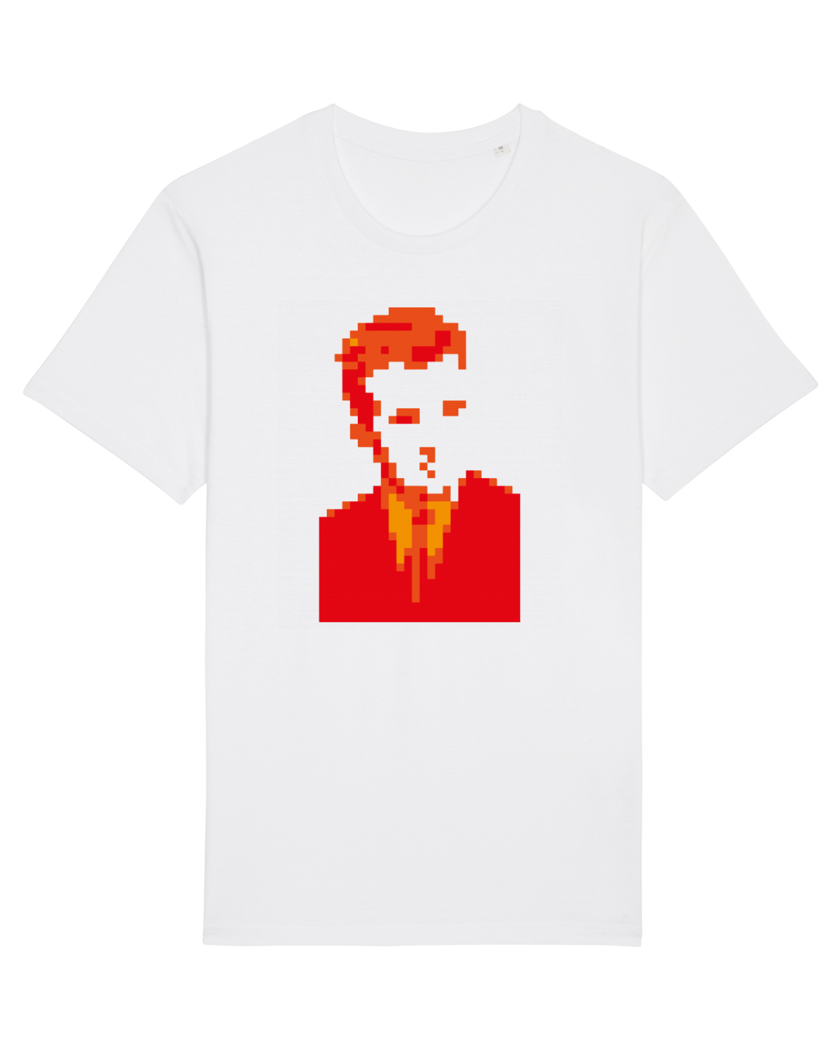 Tricou mânecă scurtă Unisex Rocker White