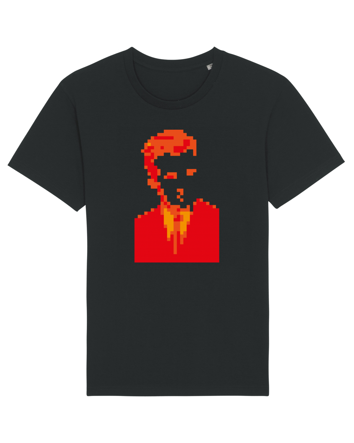 Tricou mânecă scurtă Unisex Rocker Black