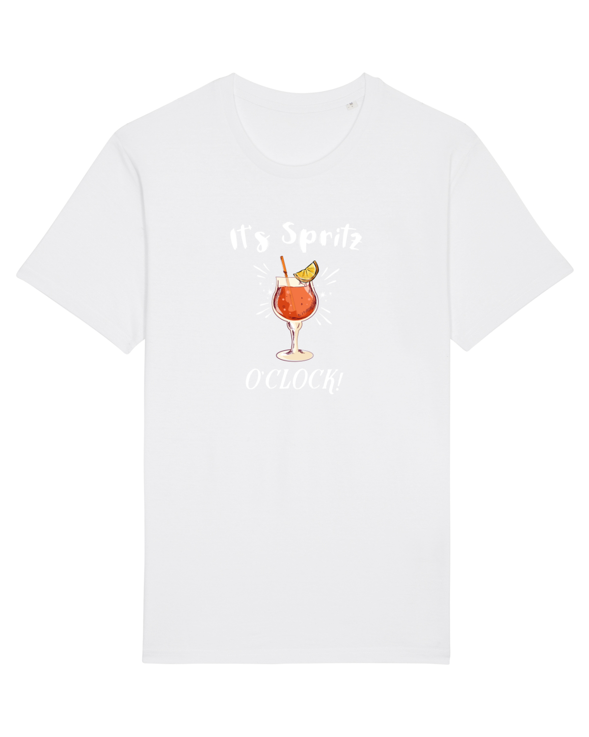 Tricou mânecă scurtă Unisex Rocker White