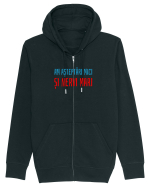 AM ASTEPTARI MICI SI NERVI MARI Hanorac cu fermoar Unisex Connector