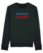 AM ASTEPTARI MICI SI NERVI MARI Bluză mânecă lungă Unisex Rise