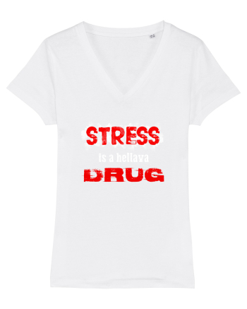 STRESS is hellava drug White