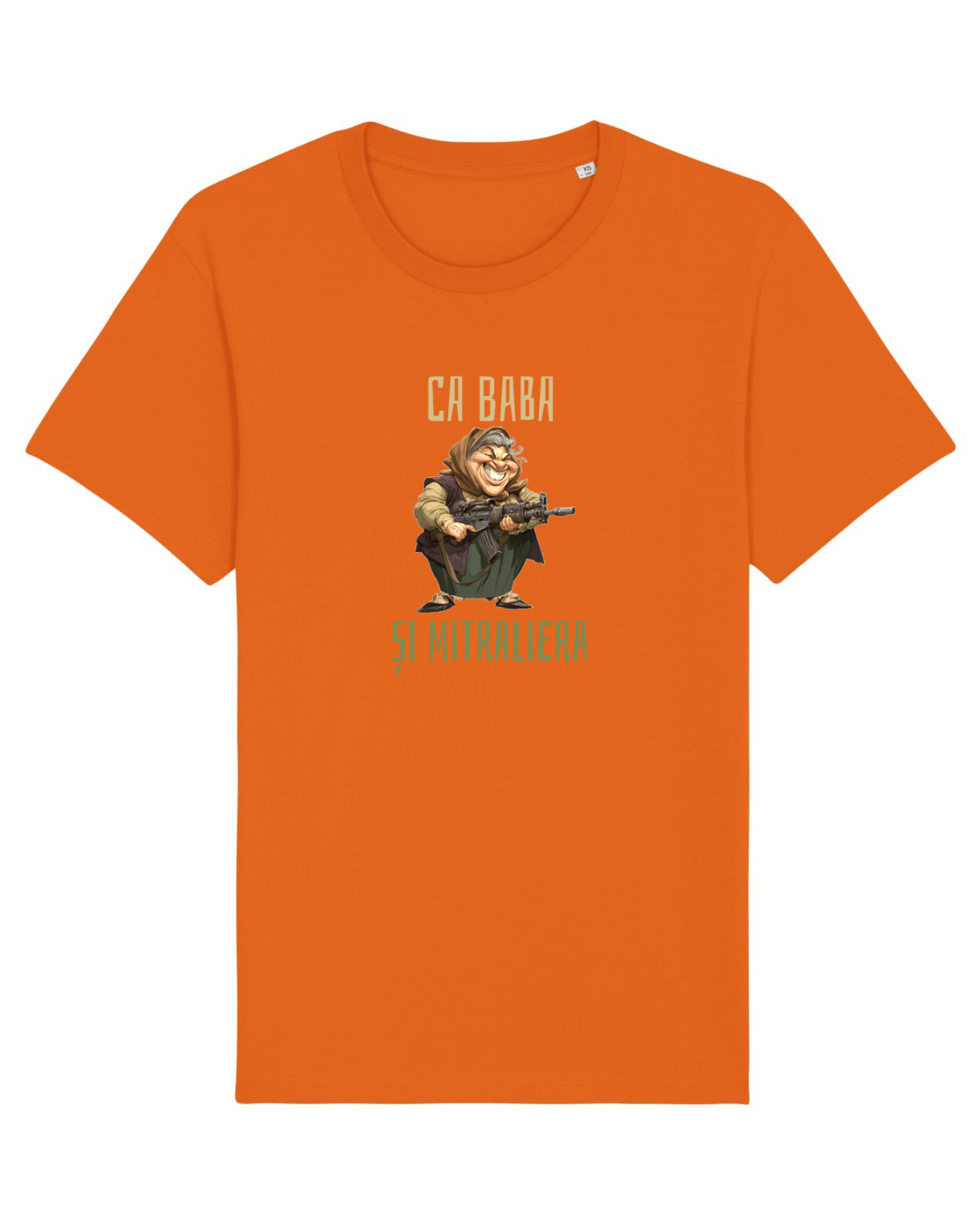 Tricou mânecă scurtă Unisex Rocker Bright Orange