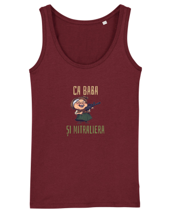 CA BABA SI MITRALIERA 3 Burgundy
