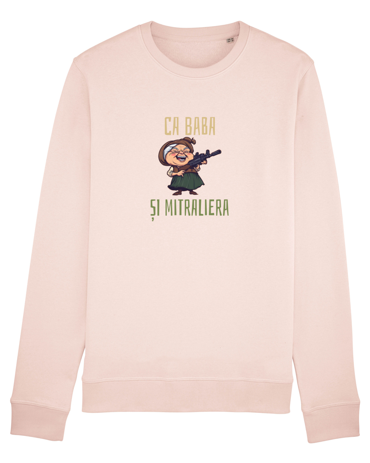 Bluză mânecă lungă Unisex Rise Candy Pink