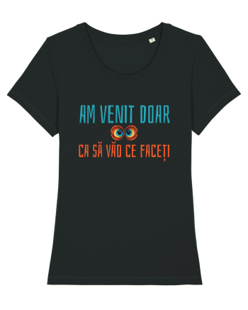 AM VENIT DOAR CA SA VAD CE FACETI 1 Black