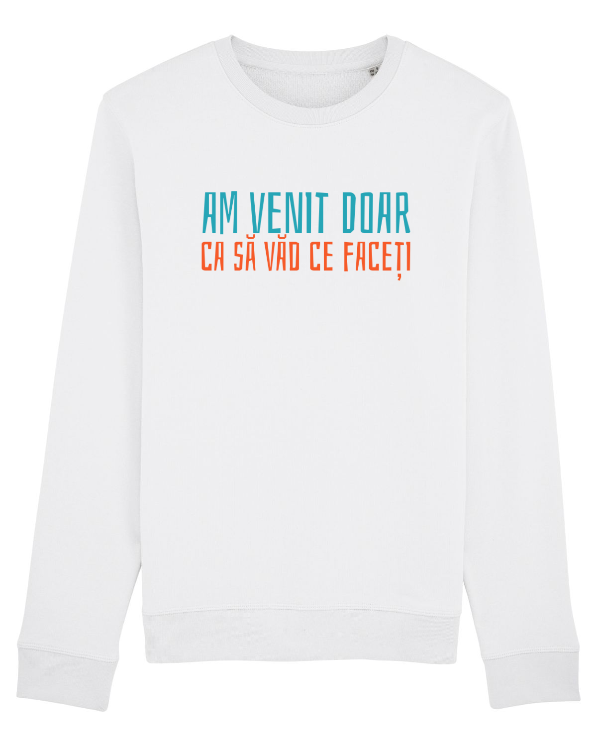 Bluză mânecă lungă Unisex Rise White