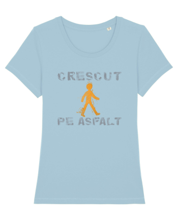 CRESCUT PE ASFALT 1 Sky Blue