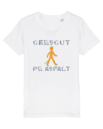 CRESCUT PE ASFALT 1 Tricou mânecă scurtă  Copii Mini Creator