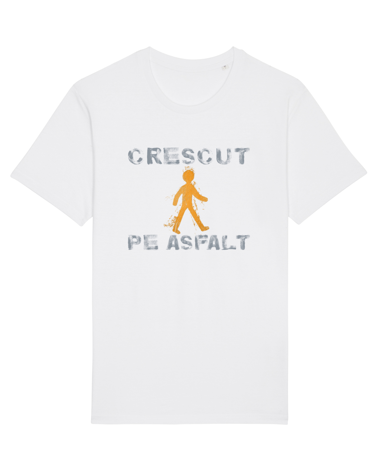 Tricou mânecă scurtă Unisex Rocker White
