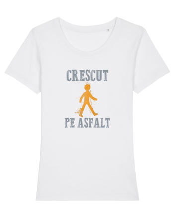 CRESCUT PE ASFALT 2 White