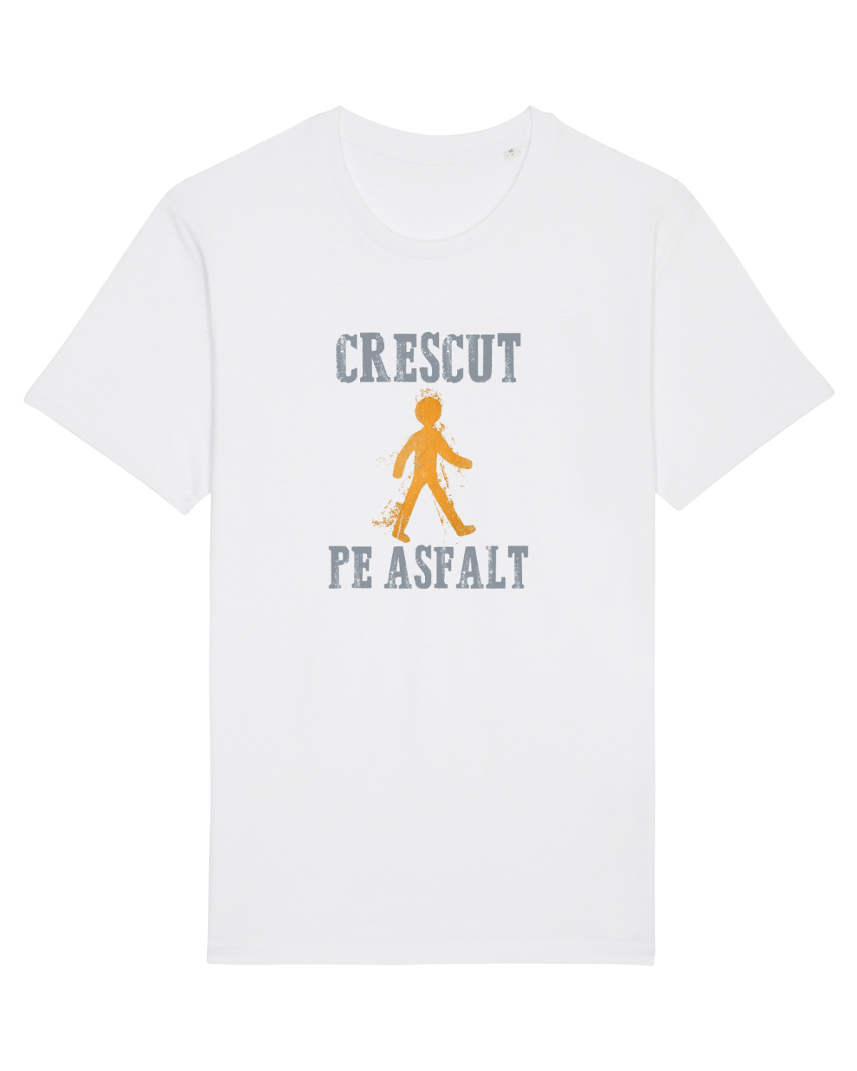 Tricou mânecă scurtă Unisex Rocker White