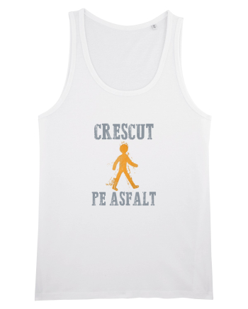 CRESCUT PE ASFALT 2 White