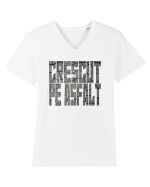 CRESCUT PE ASFALT 3 Tricou mânecă scurtă guler V Bărbat Presenter