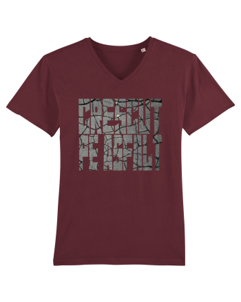 CRESCUT PE ASFALT 3 Burgundy