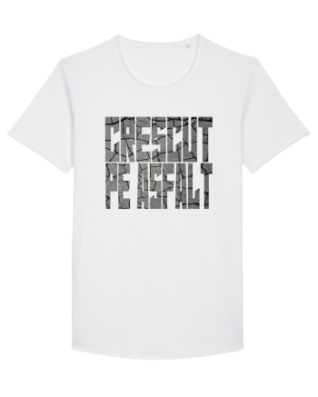 CRESCUT PE ASFALT 3 White