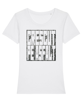 CRESCUT PE ASFALT  4 White