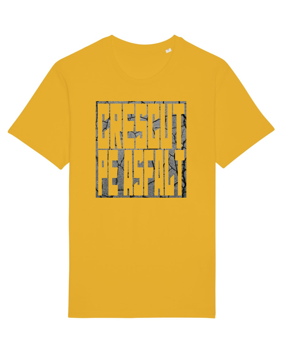 Tricou mânecă scurtă Unisex Rocker Spectra Yellow