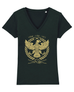 SPQR Tricou mânecă scurtă guler V Damă Evoker
