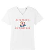 DACA ESTI PROST DE MIC, CAND CRESTI DOAR TE JOCI 2 Tricou mânecă scurtă guler V Bărbat Presenter