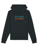 ASTA E FATA MEA DE LUNI DIMINEATA Hanorac Unisex Drummer