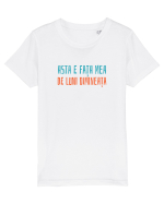 ASTA E FATA MEA DE LUNI DIMINEATA Tricou mânecă scurtă  Copii Mini Creator