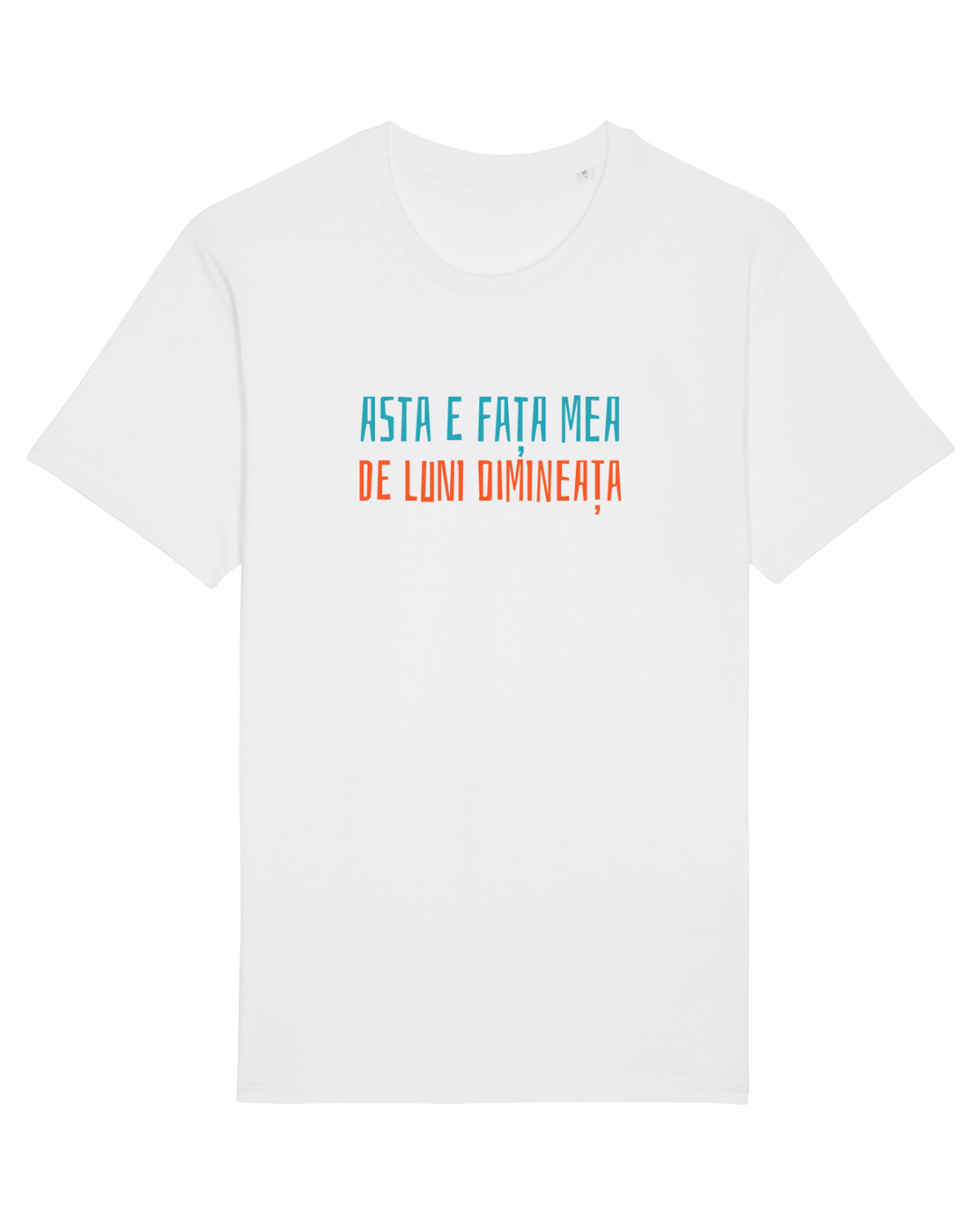 Tricou mânecă scurtă Unisex Rocker White