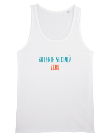 BATERIE SOCIALA ZERO - ANTISOCIAL White