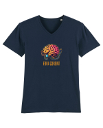 FURI CURENT (MINTI / BATI CAMPII DE RUPI) Tricou mânecă scurtă guler V Bărbat Presenter