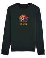 FURI CURENT (MINTI / BATI CAMPII DE RUPI) Bluză mânecă lungă Unisex Rise