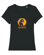 FURI CURENT (MINTI / BATI CAMPII DE RUPI) 2 Tricou mânecă scurtă guler larg fitted Damă Expresser