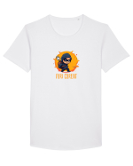 FURI CURENT (MINTI / BATI CAMPII DE RUPI) 2 Tricou mânecă scurtă guler larg Bărbat Skater