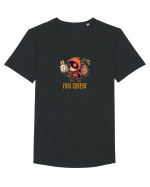 FURI CURENT (MINTI / BATI CAMPII DE RUPI) 3 Tricou mânecă scurtă guler larg Bărbat Skater