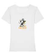 FURI CURENT (MINTI / BATI CAMPII DE RUPI) 4 Tricou mânecă scurtă guler larg fitted Damă Expresser