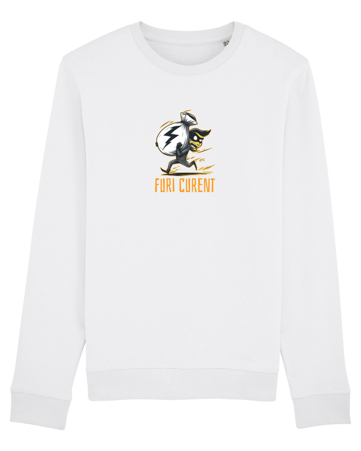 Bluză mânecă lungă Unisex Rise White